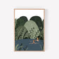 Wild Swimming Art Print