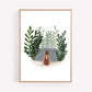 Wild Swimming Pond Art Print