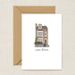 Brick House New Home Card