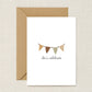 Let's Celebrate Bunting Greeting Card