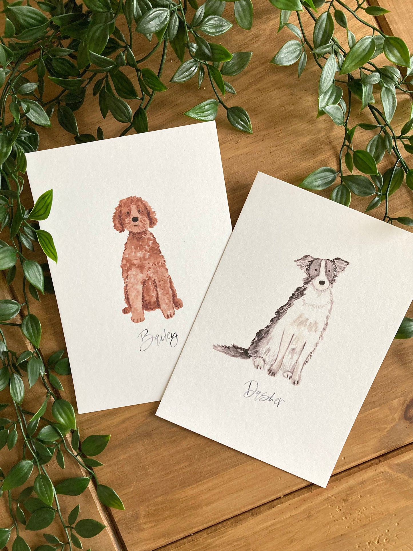 Watercolour Mini Pet Portrait