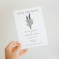 Lavender Wedding Save the Date