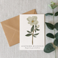 Southern Magnolia Botanical Greeting Card