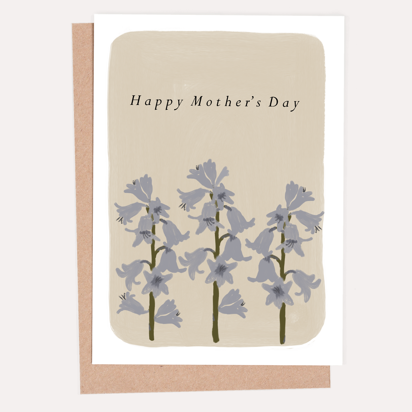 Happy Mother's Day Bluebell Greeting Card