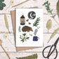 Night in the Garden Greeting Card