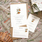 Orange Fruit Wedding Invitation