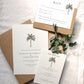 Palm Tree Invitation Suite