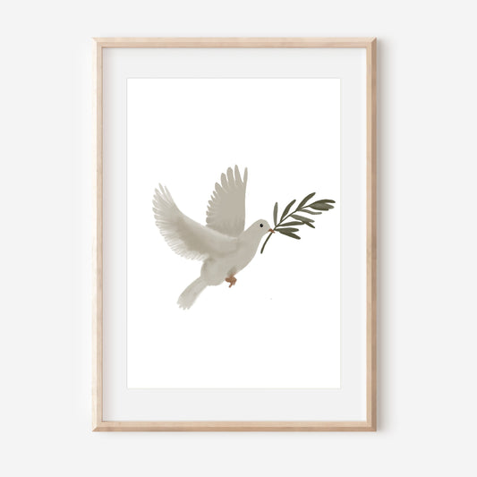 Peace Dove Art Print