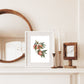 Watercolour Peaches Art Print