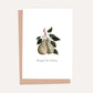 Pear Fruit Birthday Card