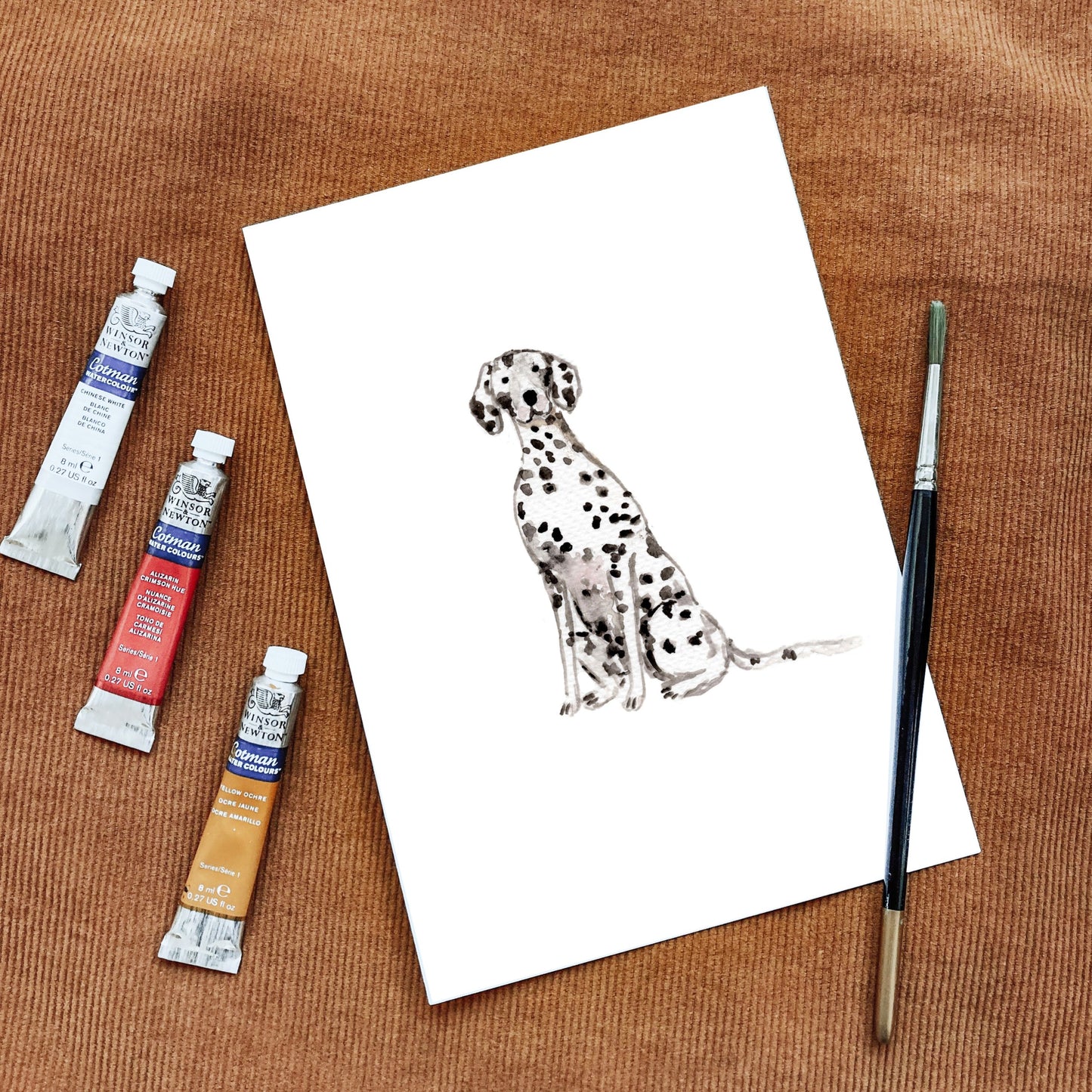Watercolour Mini Pet Portrait
