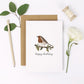 Robin Birthday Card