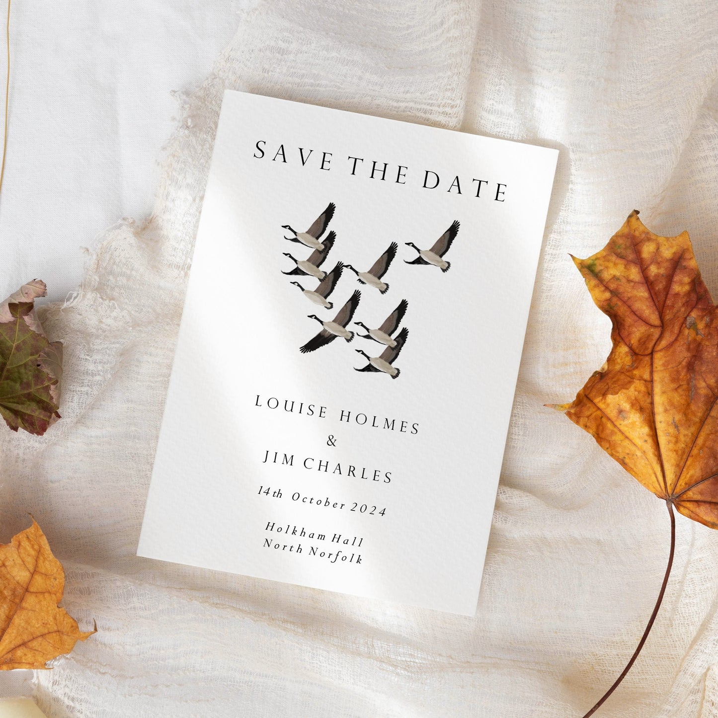 Flying Geese Wedding Invitations | heatherlucyj