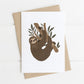 Sloth Greeting Card