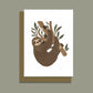 Sloth Greeting Card