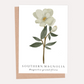 Southern Magnolia Botanical Greeting Card