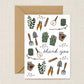 Gardening Thank You Card