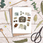 Vintage Travel Greeting Card