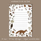Woodland Wilderness To Do Notepad